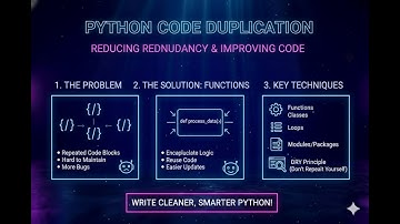 Write Cleaner Python Code: Eliminate Duplication with Functions, Classes & More!