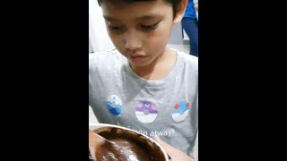 Sweetnya Sariyanti Dan Anak2 Buatkan Kek Birthday Buat Jep Sepahtu