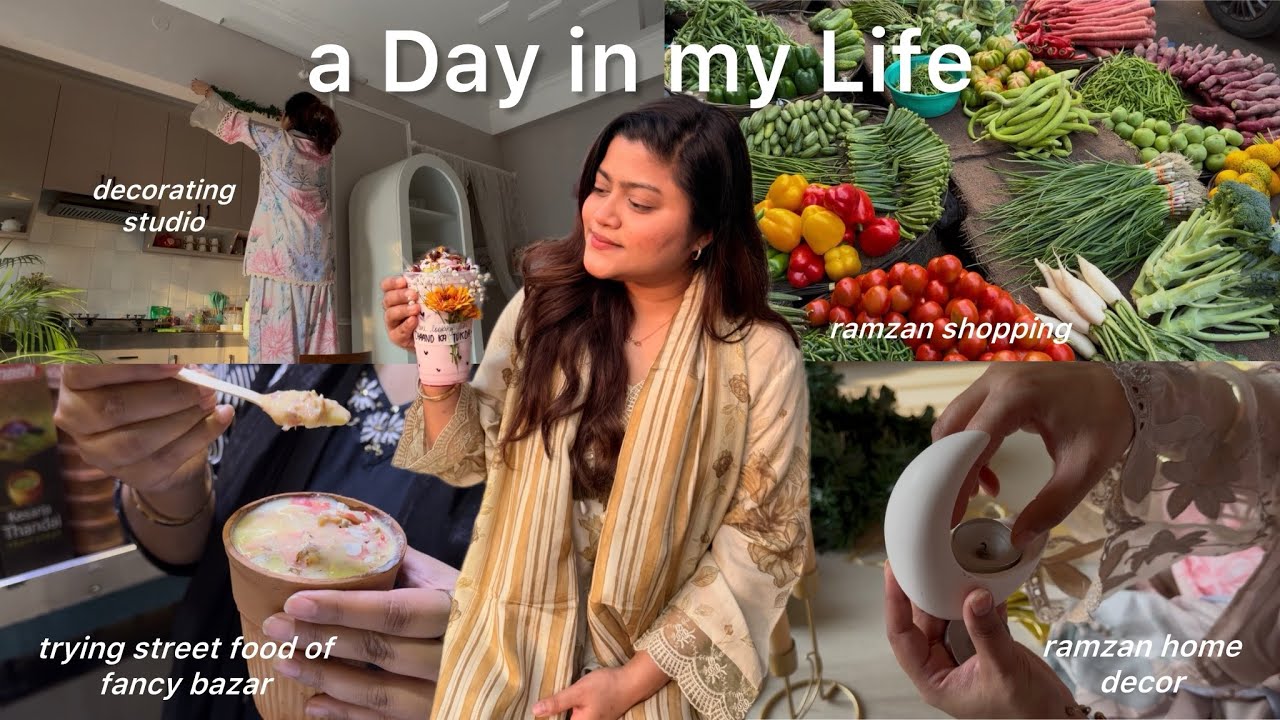 Ramzan prep ✨🌙 | fancy bazar shopping , ramzan decor | life in Guwahati & more 😍