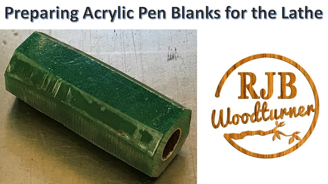 Acrylic Pens Turned on PenPal Lathe from Penn State Industries -  Woodworking - MakeWithTech