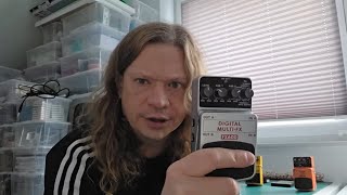 Behringer FX600 Multi-FX - an Experimental Exploration of an Awful Cheap Pedal