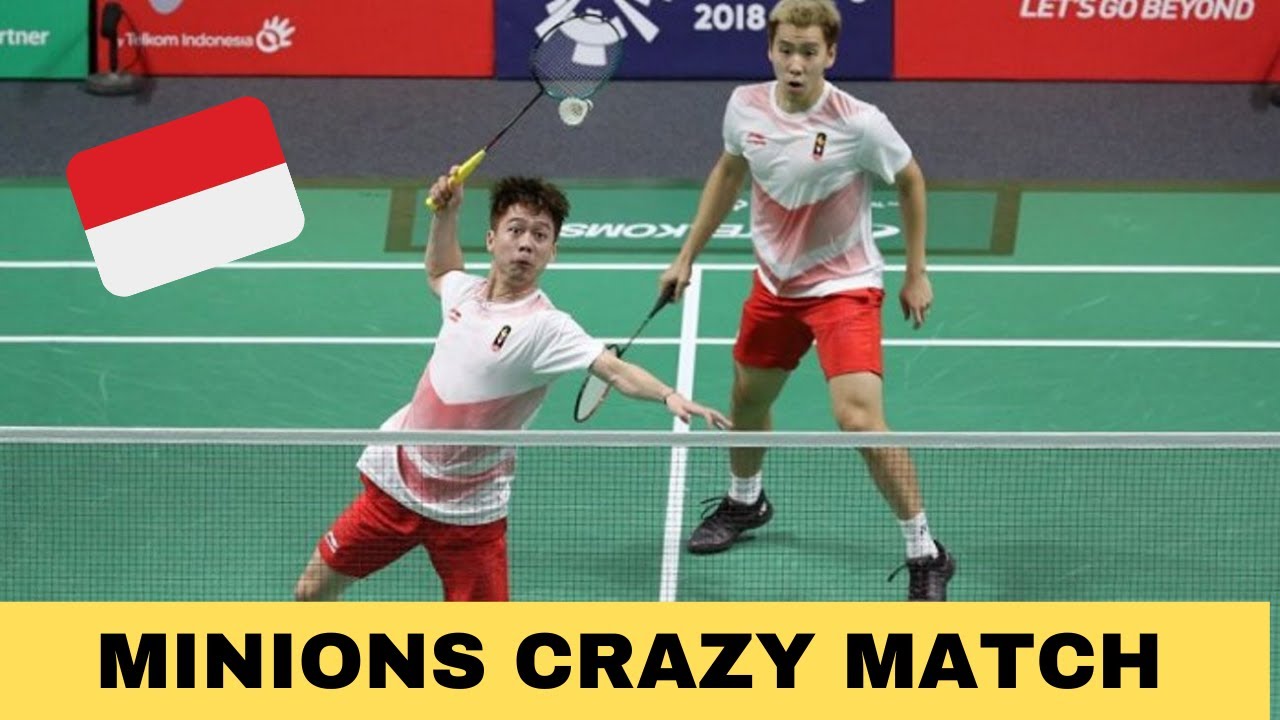 The minions badminton