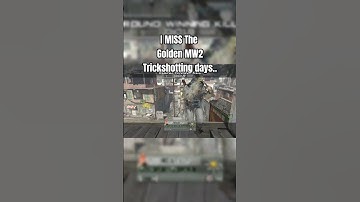 The Golden Era For Mw2 Trickshots🥀 #callofduty #nostalgia #cod #faze
