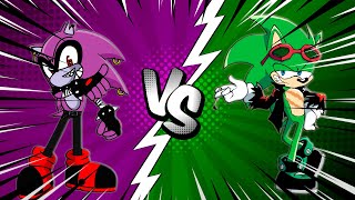 Scourge VS Coldsteel Sprite Animation