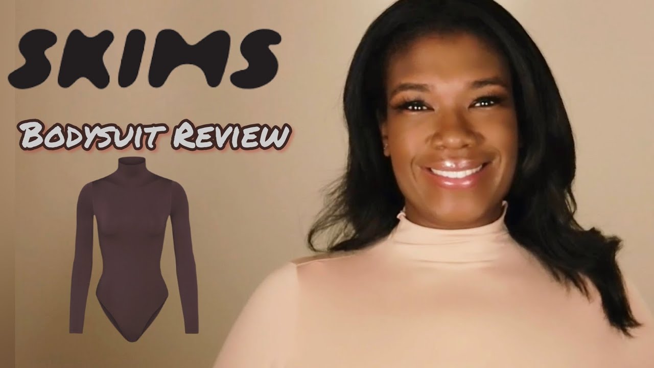 SKIMS Mock Neck Bodysuit Review 