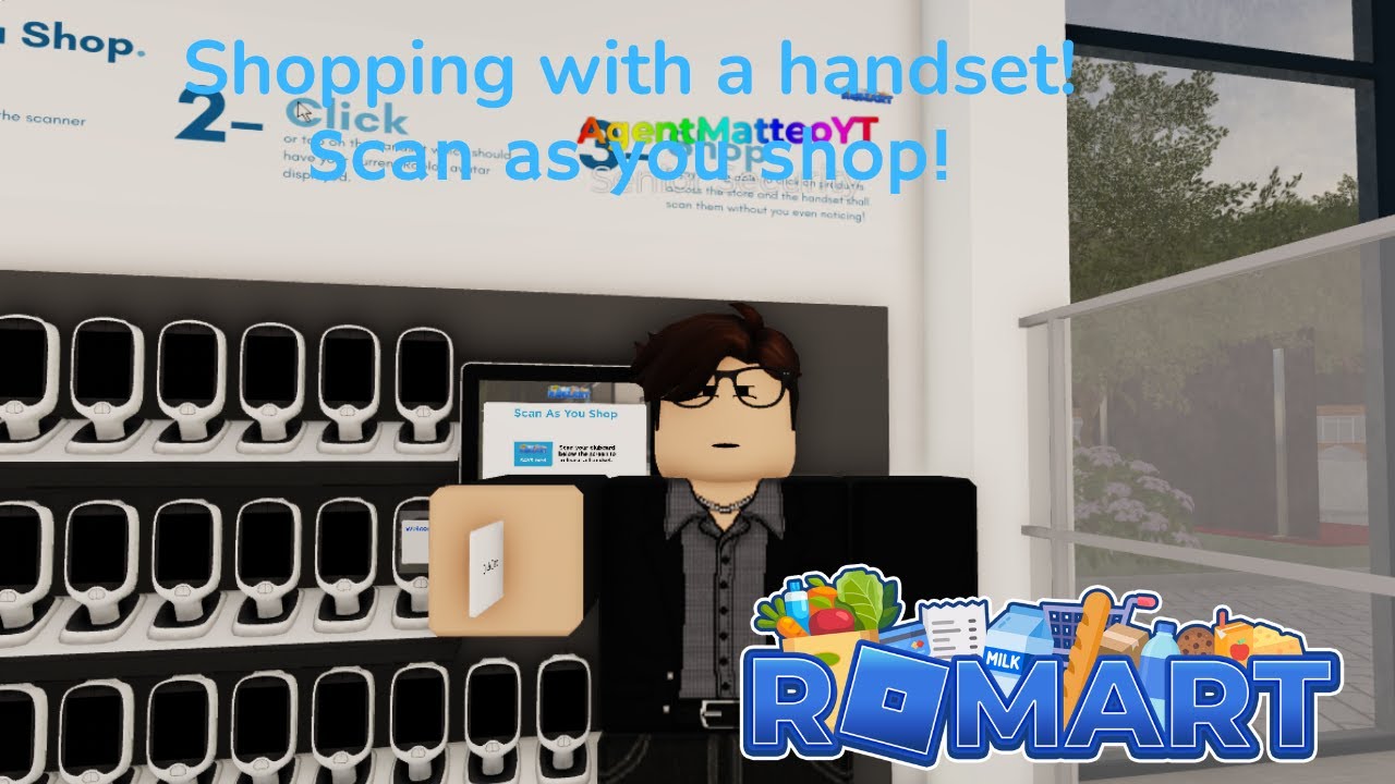[Day 8] Shopping with handset RoMart (Roblox) - YouTube
