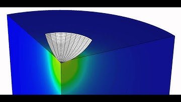 Finite Element Analysis of Nanoindentation.mov