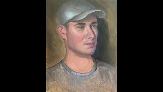 How to Paint Alla Prima Male Oil Painting Portrait Painting Time-Lapse