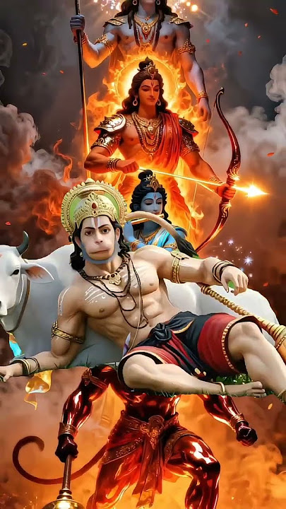 jay ho pawan kumar teri sakti hai aapar he bajrang bali binti sun le Hamar #jay #shree #ram