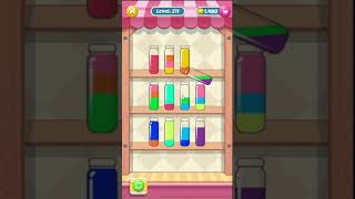 Water sort Puzzle level 211 (play on Facebook) 🎂