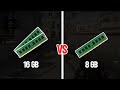 Gaming test pada RAM 16gb vs 8GB #gaming