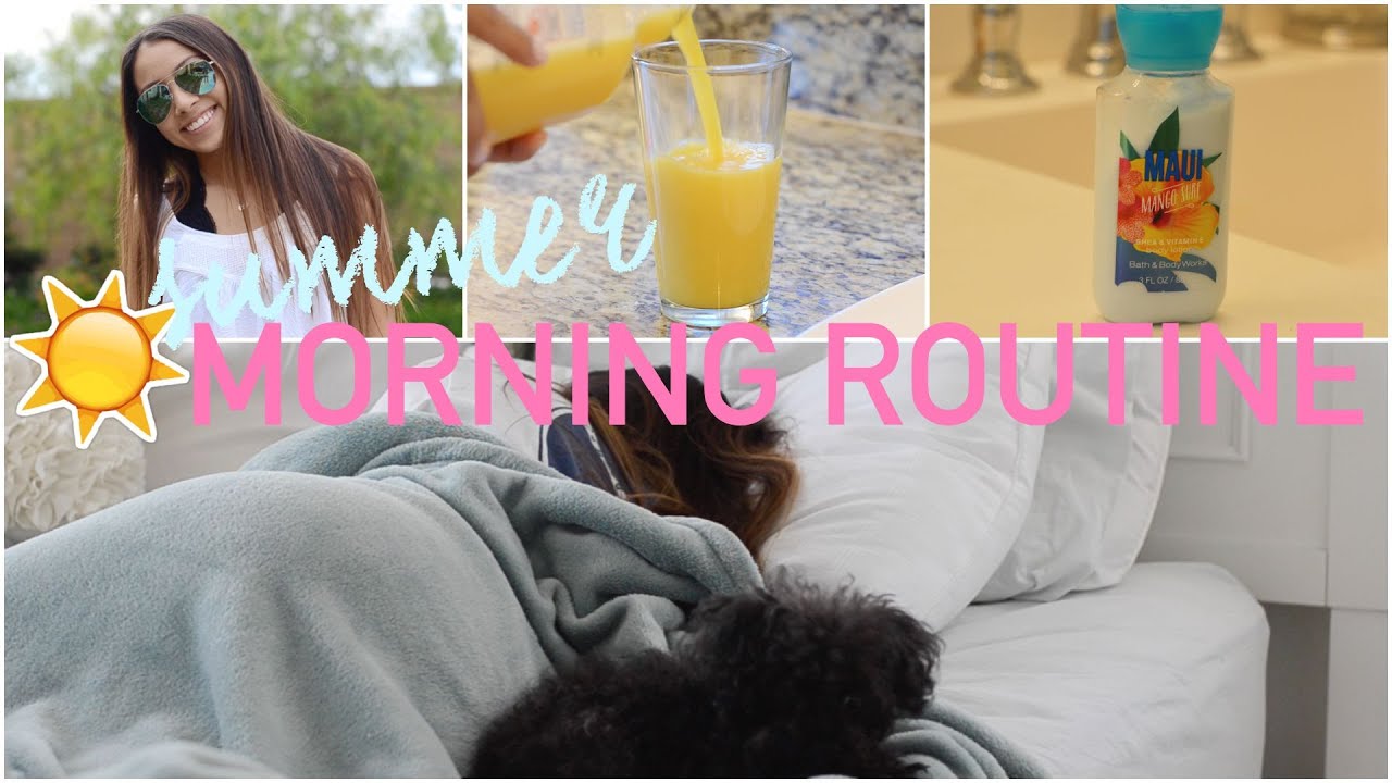 Summer Morning Routine | Reece Lopez