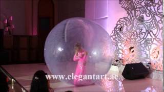Acrobat in Bubble