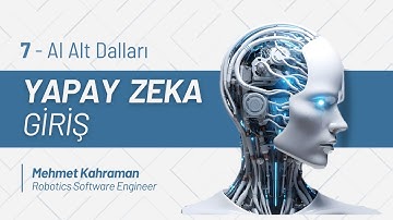 YAPAY ZEKAYA GİRİŞ | Bölüm 7: Yapay Zekanın Alt Dalları