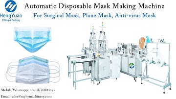 Automatic Disposable Mask Making Machine | Forming Ear Loop Ultrasonic Spot Welding Equipment