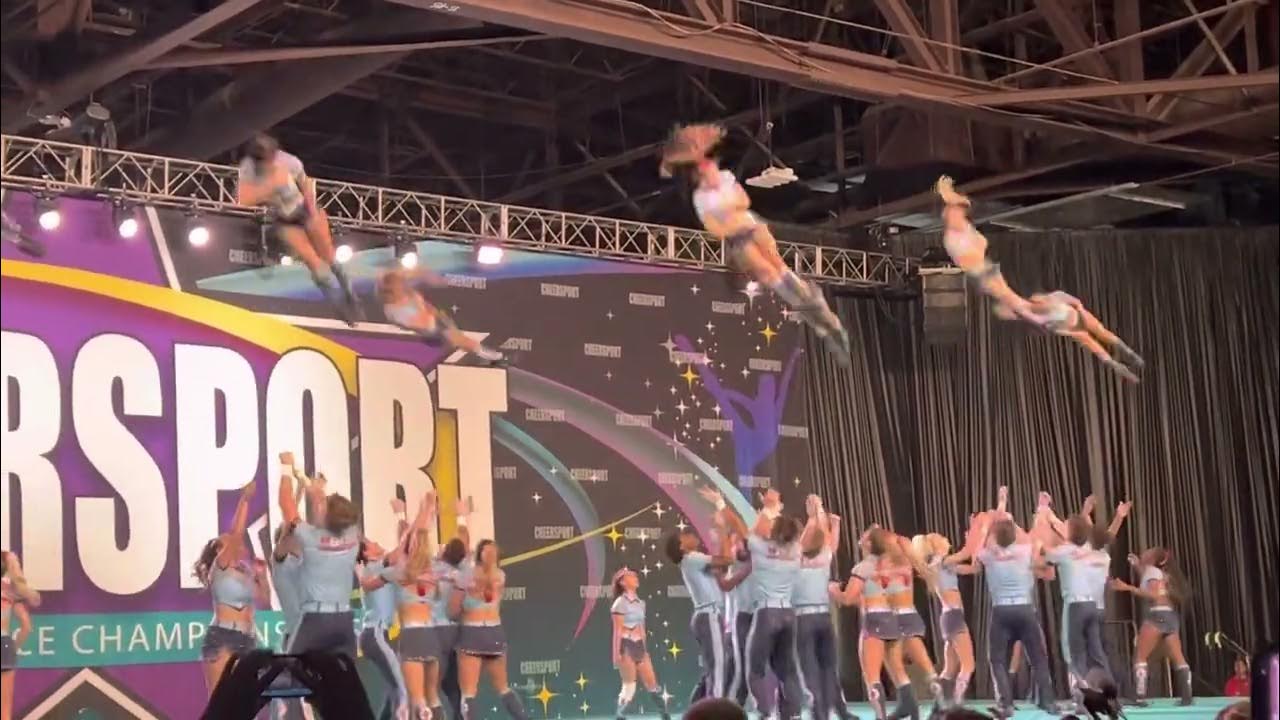 TOP GUN ALLSTARS TGLC CHEERSPORT 2023 DAY 1 CHEERSPORT2023 YouTube