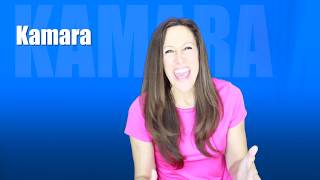 Learn To Spell Kamara Toddler Song Learn To Talk With Patty Shukla