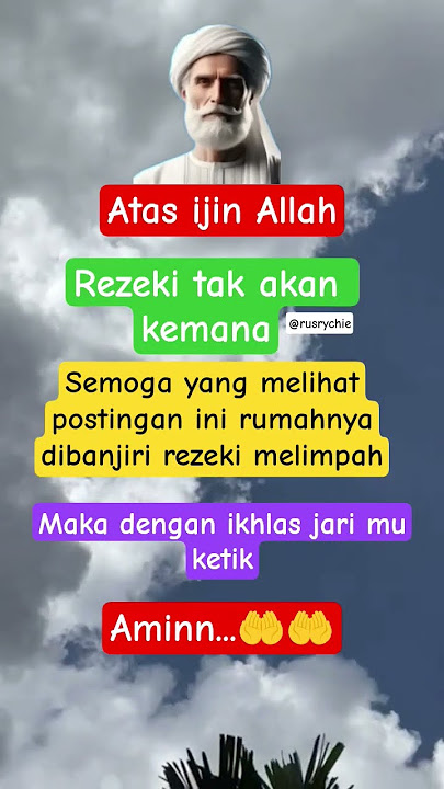 Atas ijin Allah#doamustajab #amalankebaikan #kunfayakun #doapembukarezeki #motivation #quotes#shorts