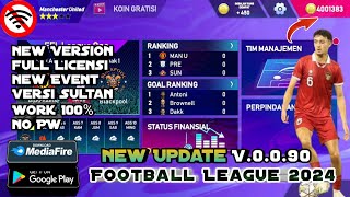 FOOTBALL LEAGUE 2024 MOD ANDROID OFFLINE FULLICENSI LOGO , JERSEY & TRANSFER 2024 | Versi Sultan screenshot 4