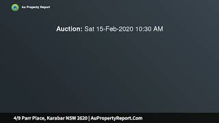 4/9 Parr Place, Karabar NSW 2620 | AuPropertyReport.Com