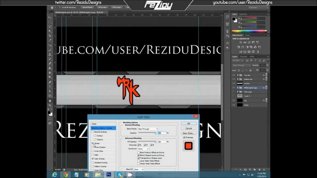 RifleKnights Banner Speed Art by Rezidu Designs | WAK RifleKnights
