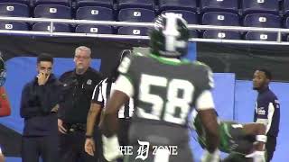 Cass Tech 2026 WR/CB/S/QB Corey Sadler Jr (North Carolina commit) highlights vs Detroit King