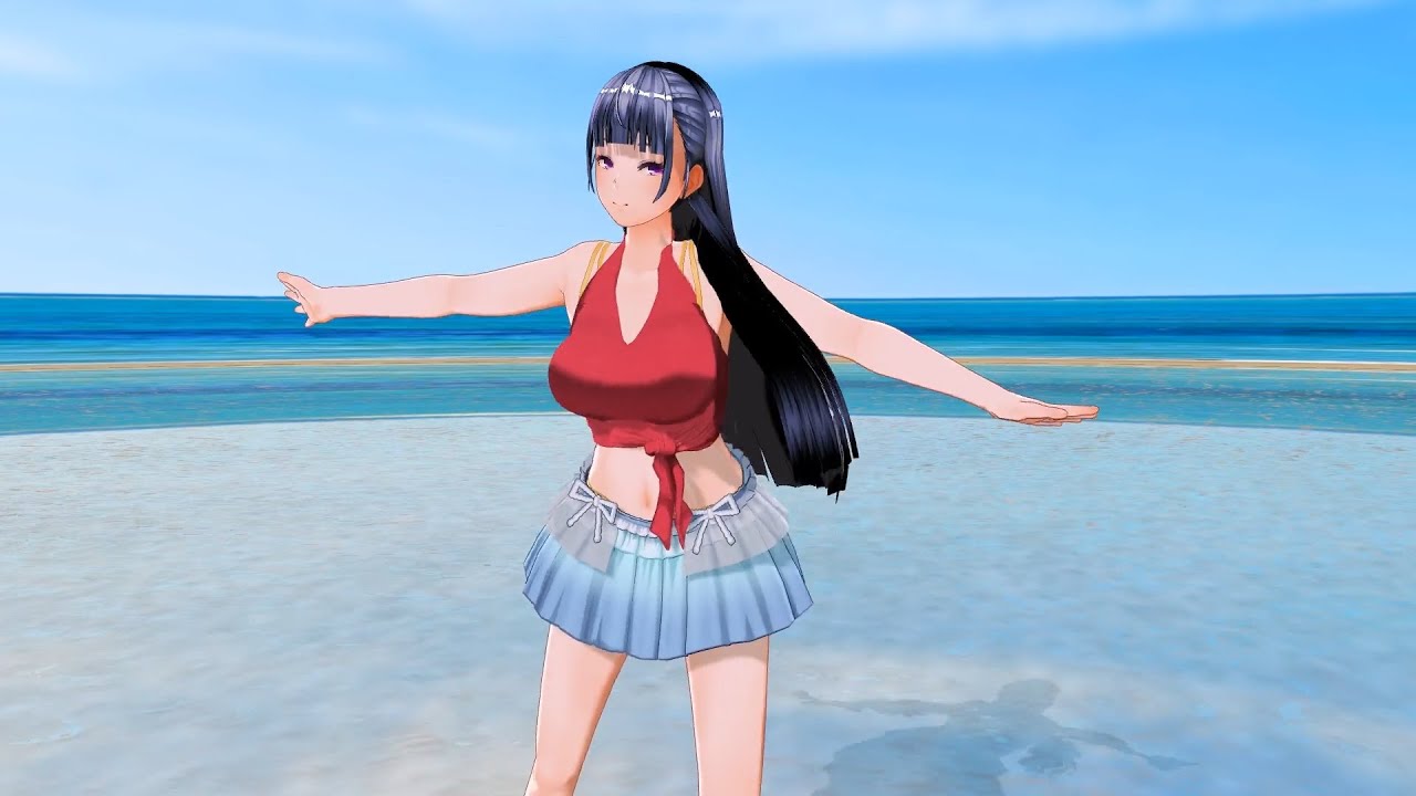 Com3d2 Can Know Two Close グラビア撮影背景 遠浅の砂浜 ダンス おまけつき カスタムオーダーメイド3d2 Youtube