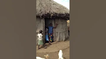 Maasai Family Boma Kisongo Tanzania 