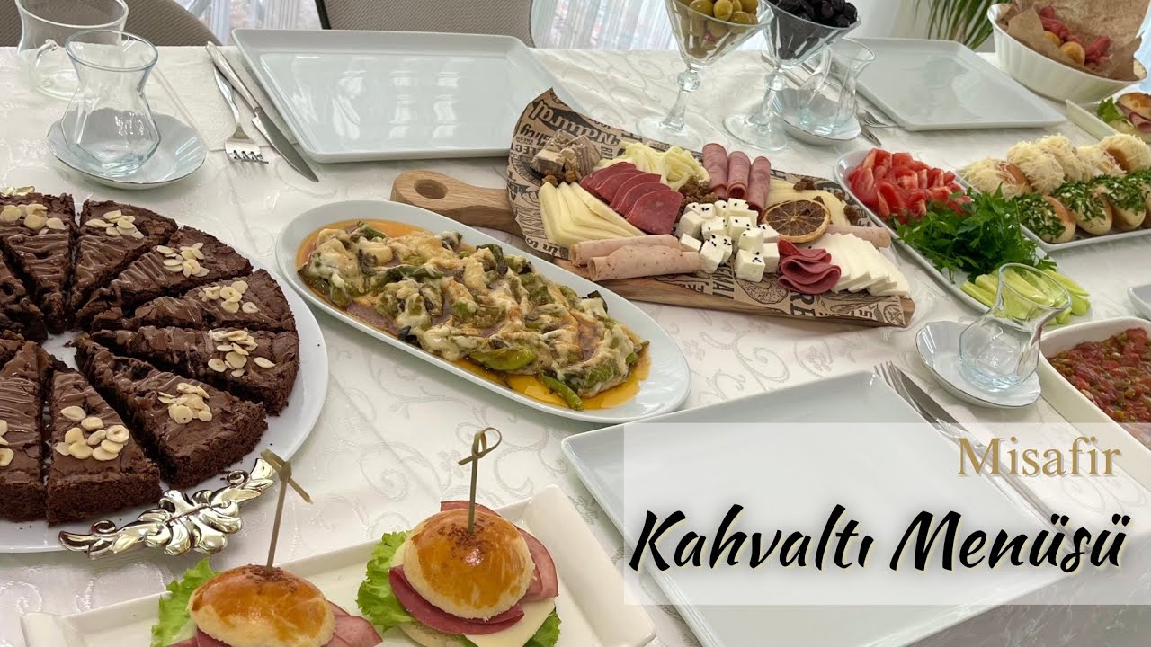 💯Misafir Kahvaltı Menü Önerisi 🍳