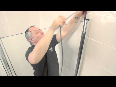 1200 sliding shower door