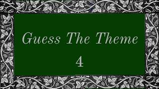 Guess The Theme 4 - 18 old time radio shows