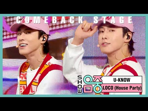 [쇼! 음악중심] 유노윤호 - 로코(하우스 파티) (U-KNOW - Loco(House Party)), MBC 210123 방송