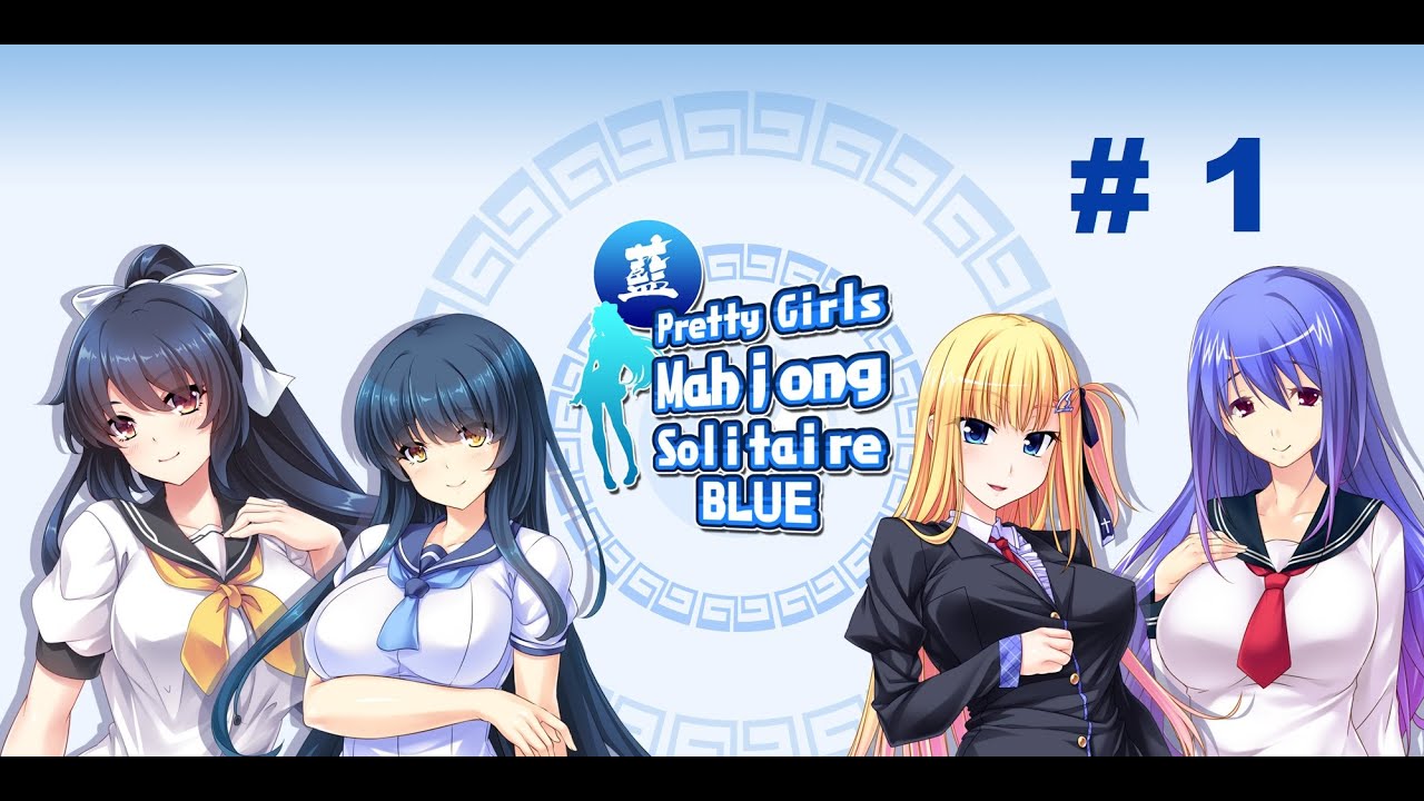Pretty Girls Mahjong Solitaire - Blue | Buscando sus parejas | # 1 | PS5