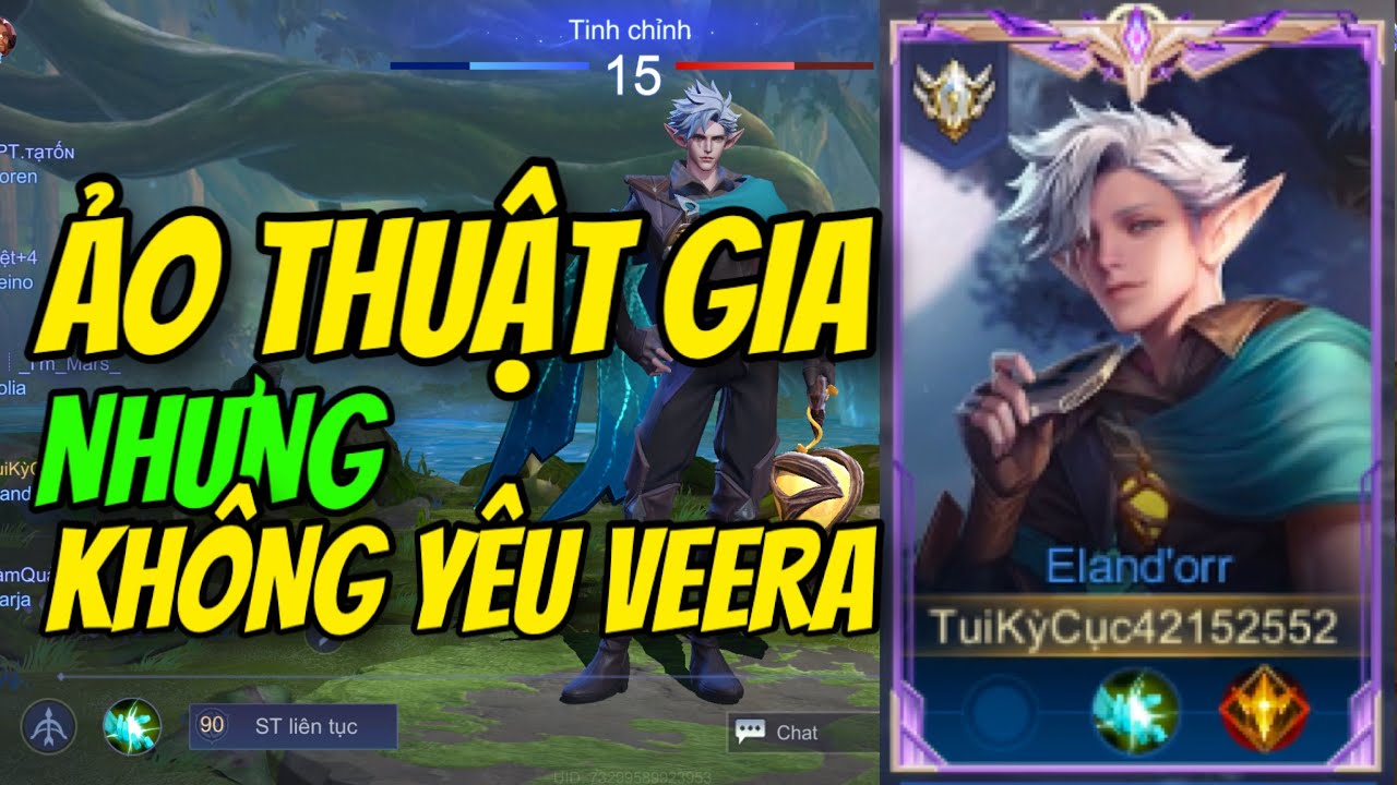 ELAND’ORR KHẮC CHẾ KHIẾN CHO VEERA CAY CÚ