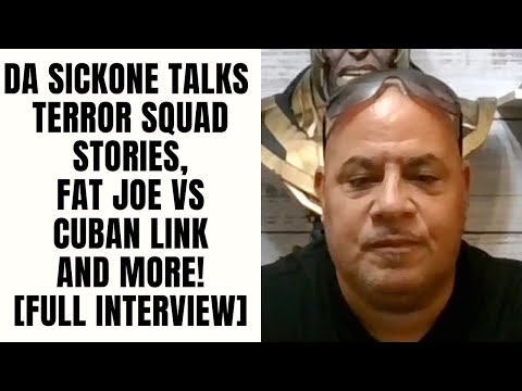 Da Sickone Talks Terror Squad Stories, Fat Joe Vs Cuban Link and More! [Full Interview]