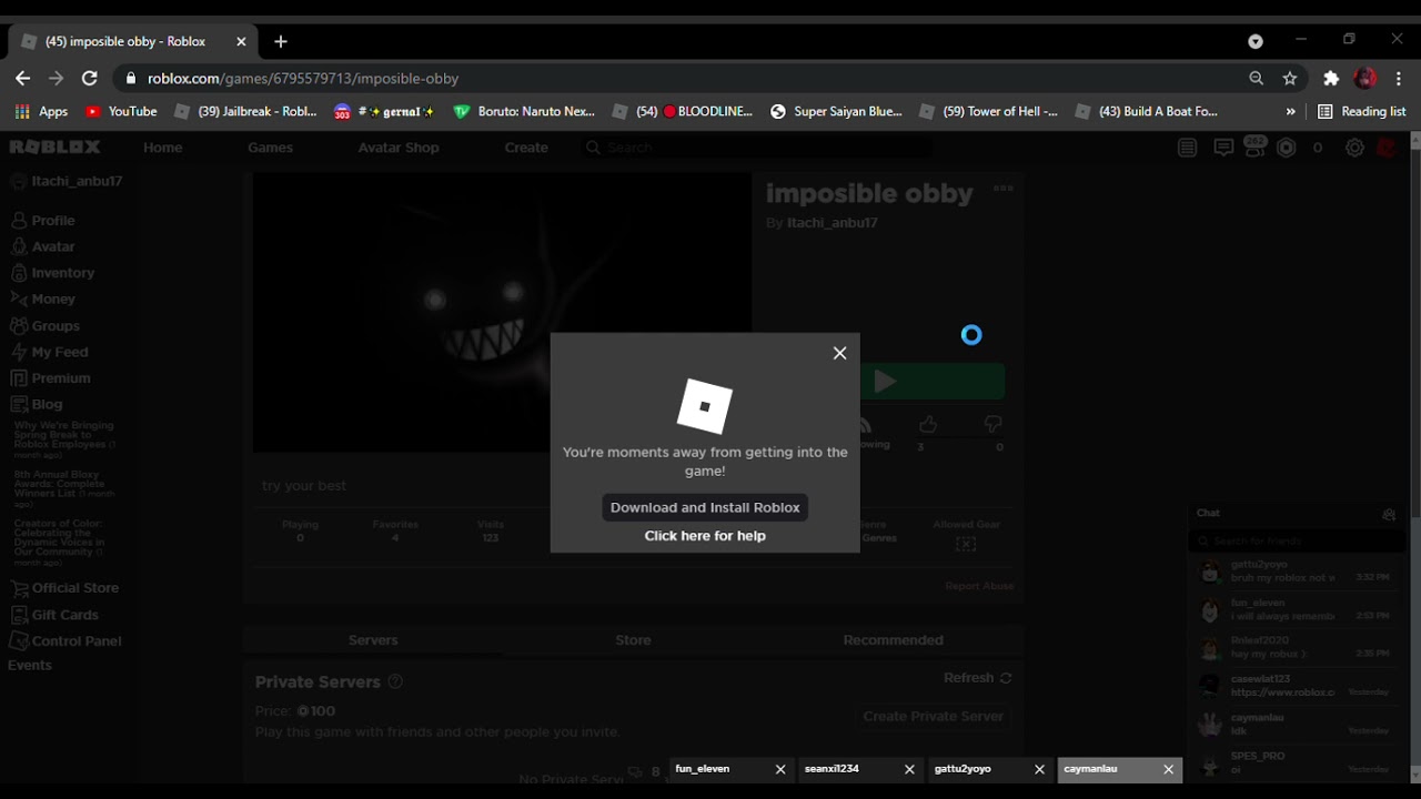 roblox crashed (error 529) - YouTube