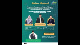 Cara Kepala MI Terapkan Kurikulum Berbasis Cinta & Deep Learning  Webinar KKMI Depok