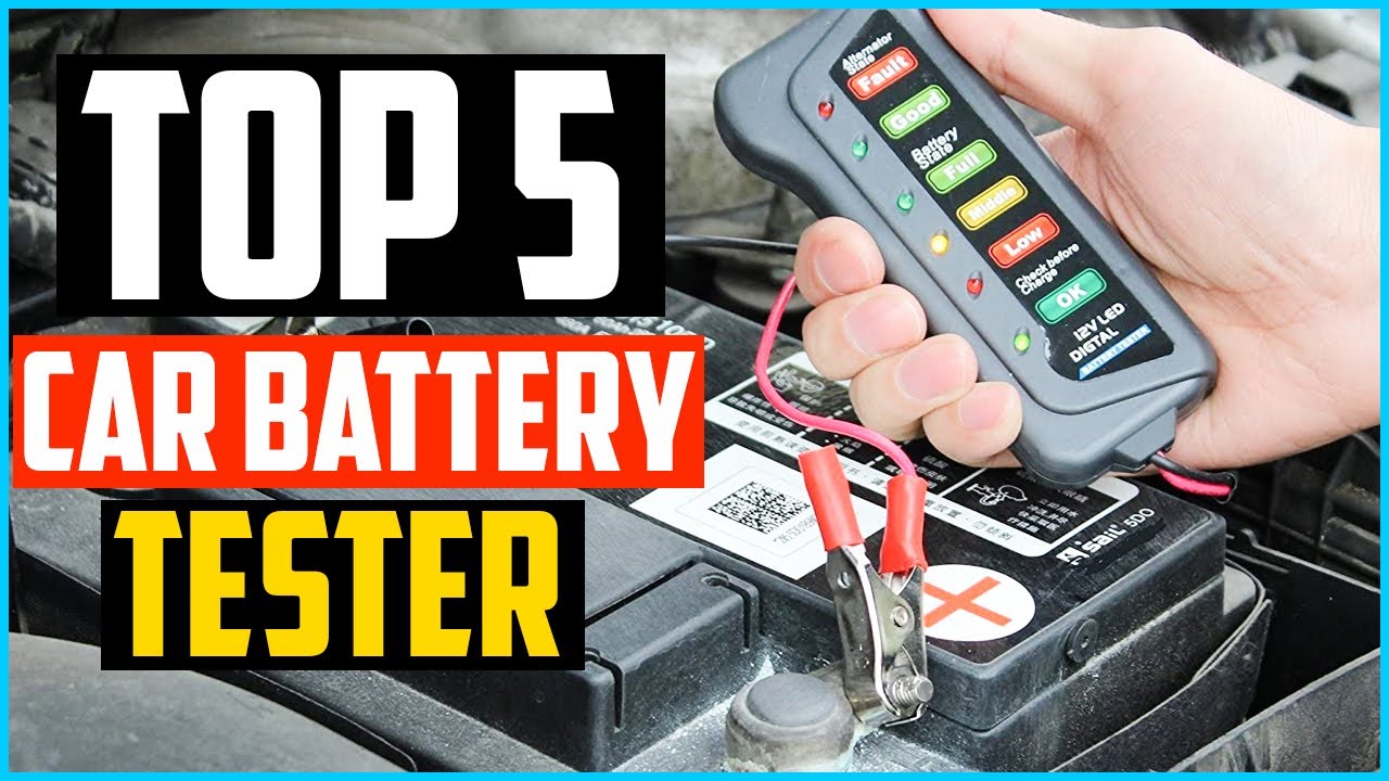 Top 5 Best Car Battery Tester In 2024 Reviews YouTube