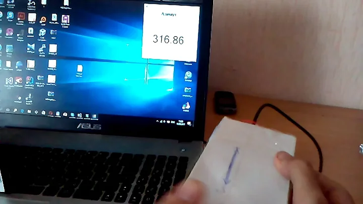 Tilt compensated electronic compass