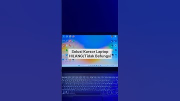 🔥Solusi Kursor/Anak Panah/Pointer HILANG di Laptop Windows 11 & Windows 10 #tutorial #shorts