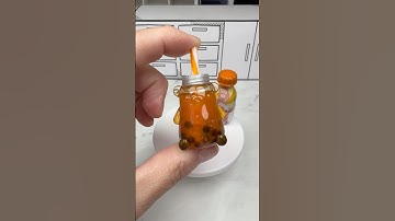 Let’s make a Thai boba tea from the NEW MINIVERSE CAFE SERIES 4 🐻🧋#miniverse #miniversemakeitmini