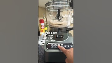 Chapatti dough on Ninja food processor #ninjafoodi #foodprocessor