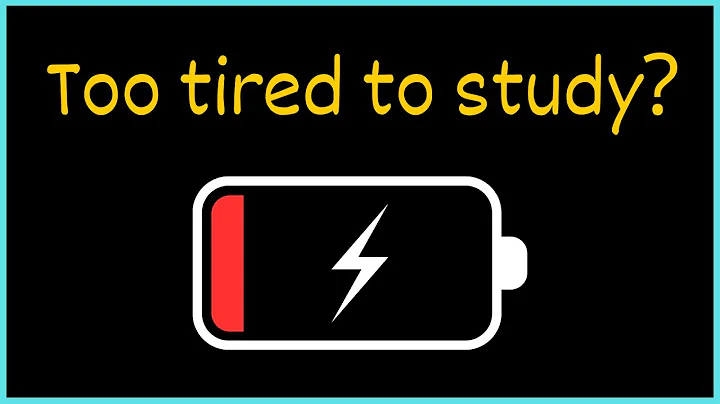 How to STUDY AFTER SCHOOL when you’re TIRED