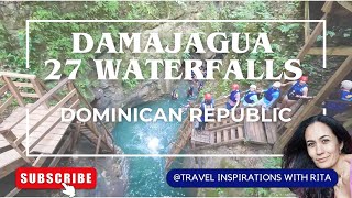 Travel vlog - 🔴 DAMAJAGUA - 27 WATERFALLS 🏝️☀️Wet Adventure Virtual Tour | Damajagua | DOMINICAN REPUBLIC Vacation