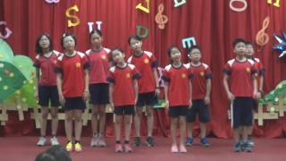 1050518（瑞祥國小）五權國小五年1班參加英語歌唱比賽