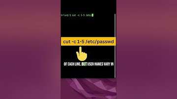 Master Linux Cut Command Like a Pro