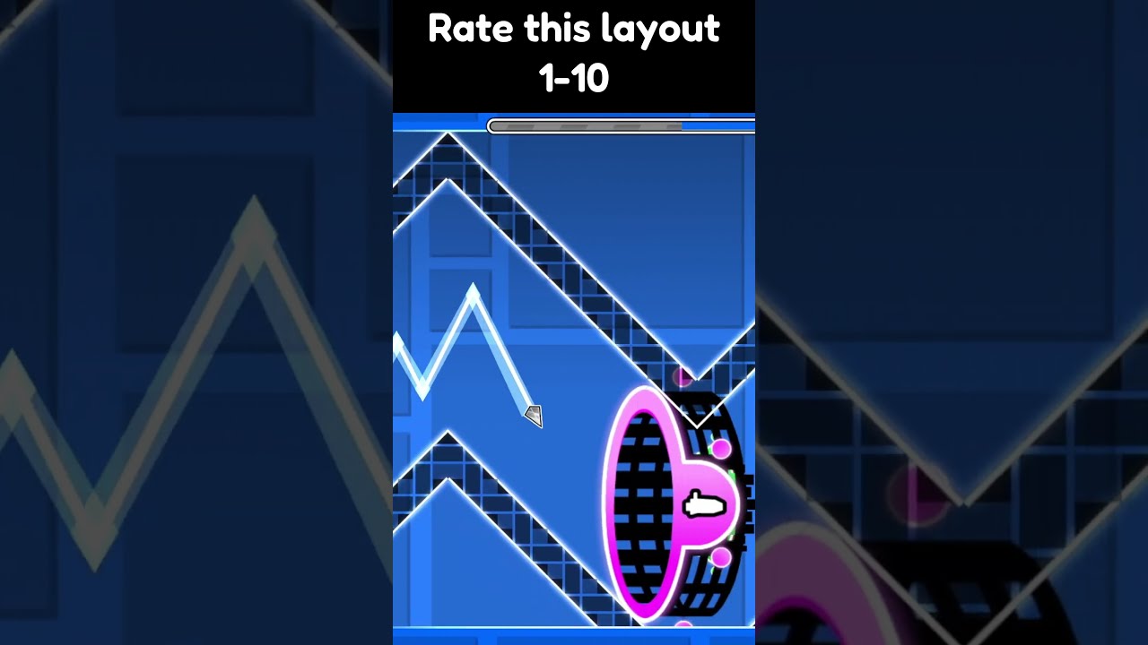 Rate This Layout Geometrydash Gd Gdmemes Gdlayout Gmd Short Shorts Viral Fyp Fypviral 