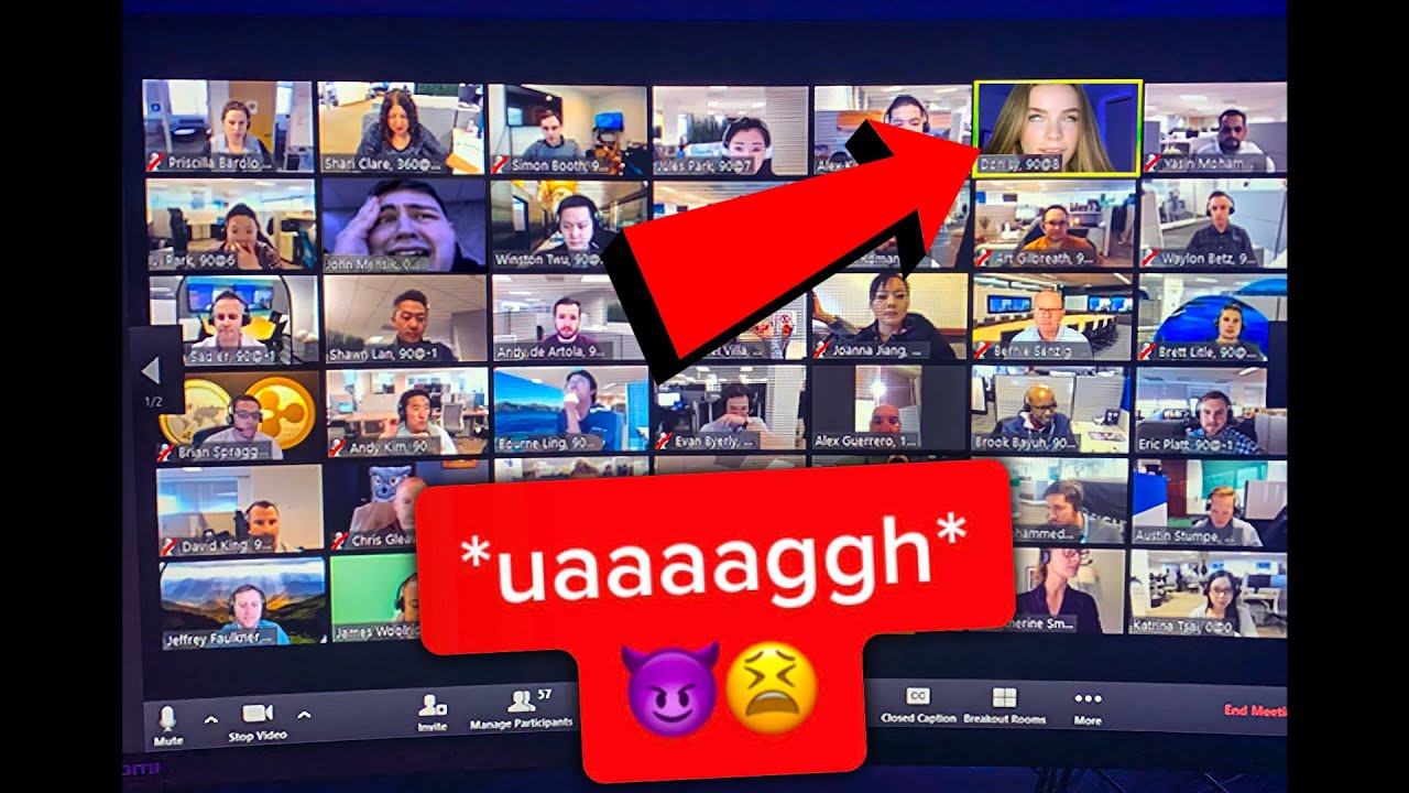 She Forgot Her Mic Was Still On In Zoom Class...