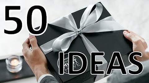 50 ♡ COSAS QUE LE PUEDES REGALAR A TU NOVIO | Erandy Paz