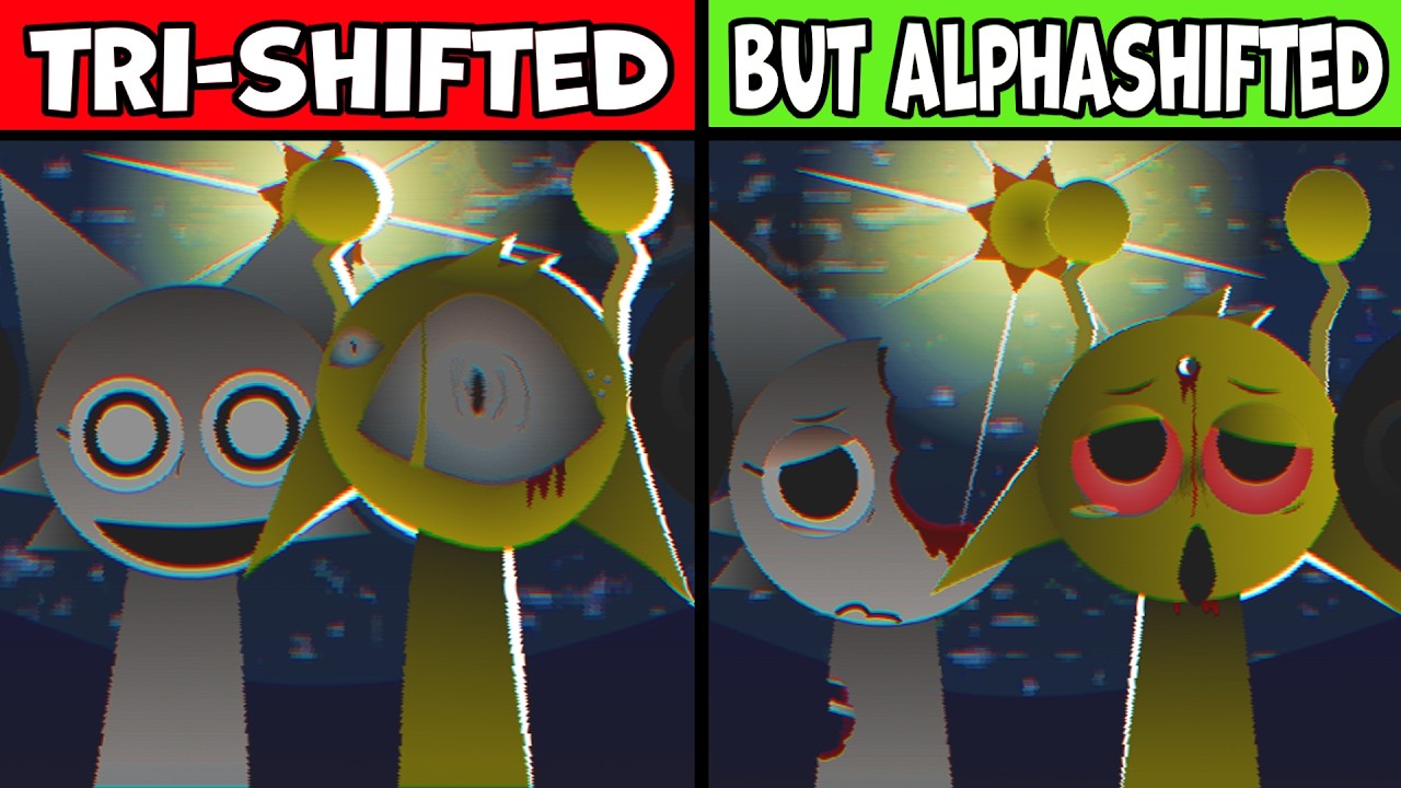 Incredibox Sprunki Tri-Shifted  VS But Alphashifted // Who Will Win ??